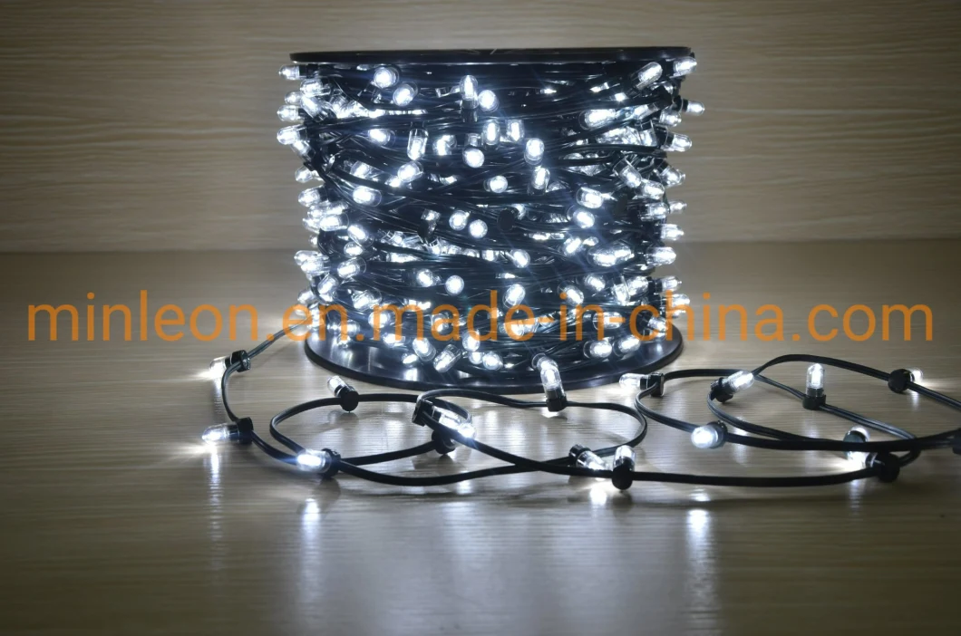 Waterproof 12V Replaceable Outdoor Cool White LED Clip Light String Light