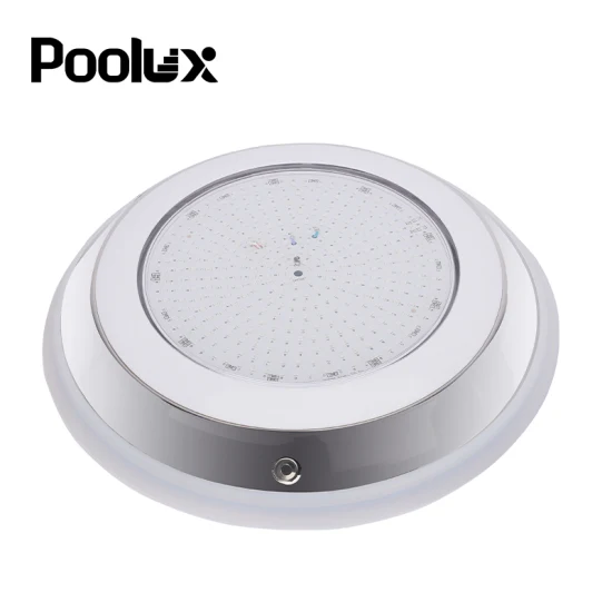 Poolux 2023 Nuovo IP68 RGB 12V 304 Lampada subacquea per piscina in acciaio inossidabile Riempita di resina Luci per piscina a LED