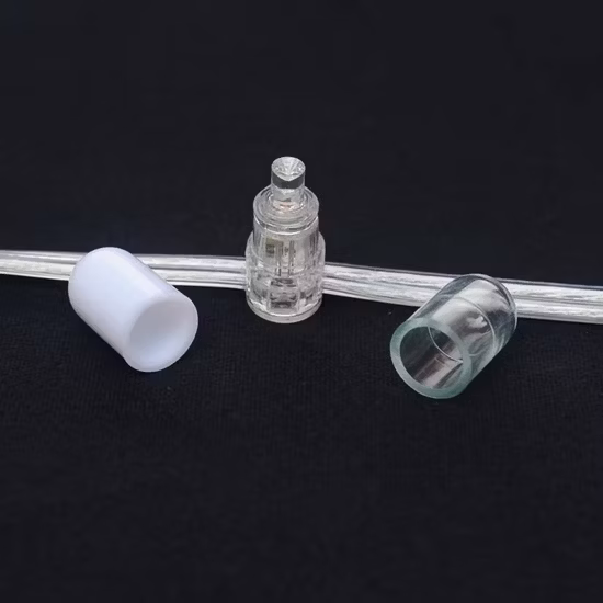 Stringa di luci a clip LED sostituibili impermeabili a LED rosa da 12 V per uso esterno